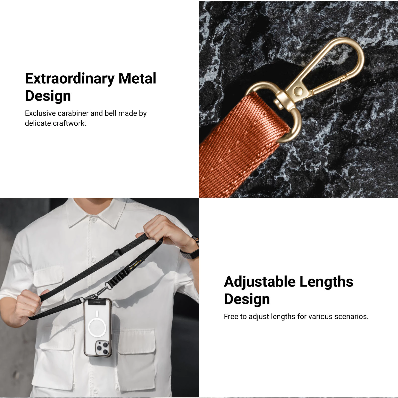 GANTUNGAN สายรัดสลิง Lanyard HP Gadget Mageasy 20mm thumbnail 6