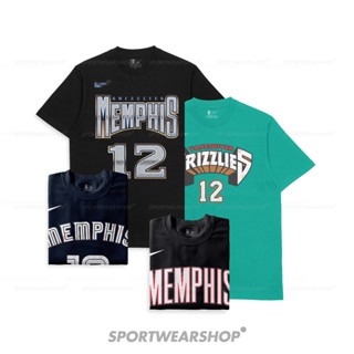 เสื้อยืดบาสเก็ตบอล NBA Memphis Grizzlies Ja morant No.12 สําหรับผู้ชาย ผู้หญิง