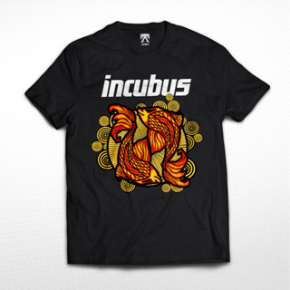 เสื้อยืด พิมพ์ลาย Incubus Fish BAND สไตล์ร็อค สําหรับผู้ชาย และผู้หญิง