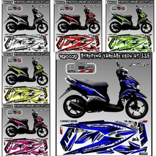 สติกเกอร์ติดตกแต่ง สําหรับ yamaha xeon GT 125 thailook-sticker Variation xeon 125 fi