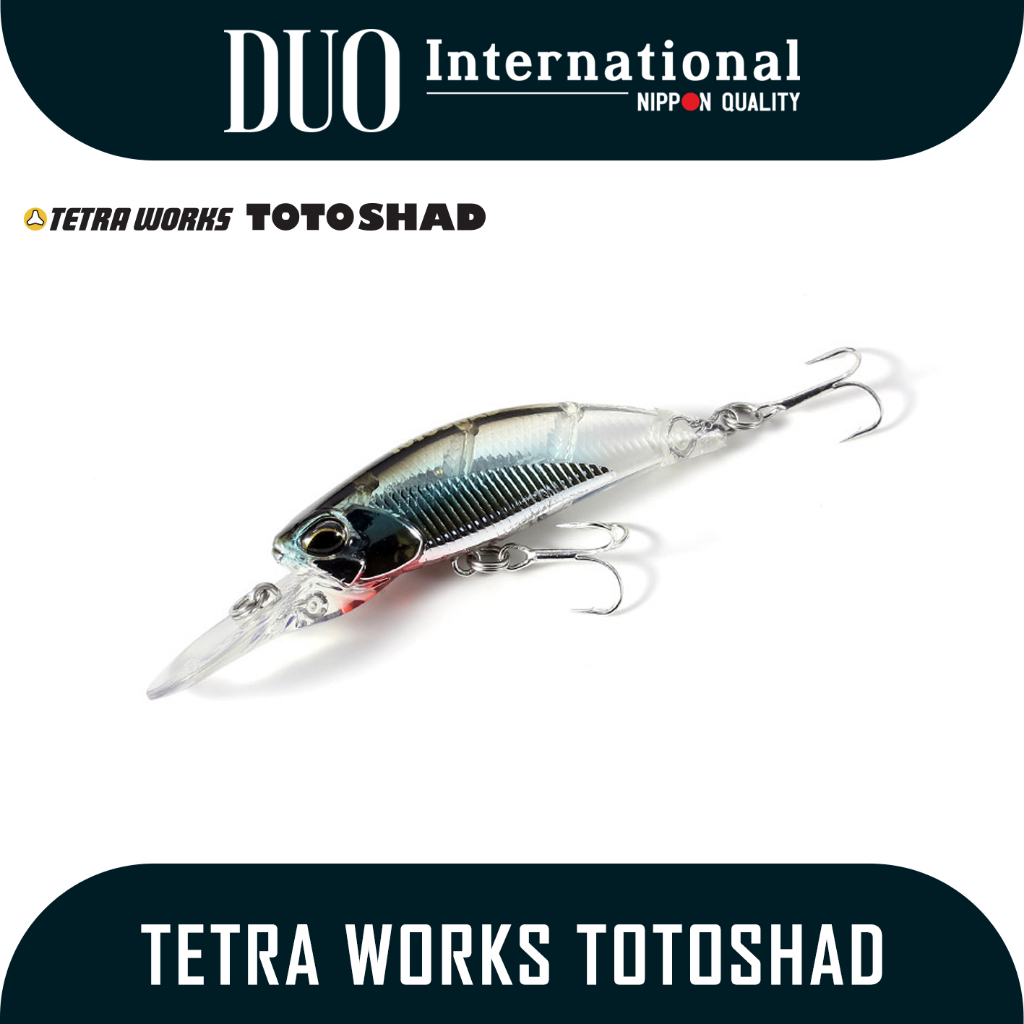 เหยื่อหล่อ / Lure Duo International Brand Tetra Works Totoshad 48mm