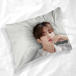 ปลอกหมอนหนุนนอน ลายภาพวาด S Coups Choi Seungcheol Seventeen