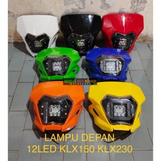 ไฟหน้าสะท้อนแสง klx 230 12 led klx230 led 12 Eyes