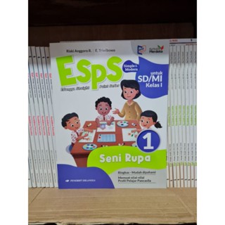 ลดราคา หนังสือเรียนประถม ESPS เกรด 1 SD/MI Curriculum Merdeka Erlangga