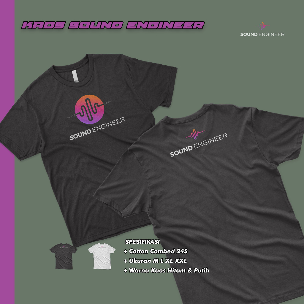 SOUND SYSTEM ENGINEER T-SHIRT LIMITED EDITION ผลิตภัณฑ์ที่ดีที่สุด