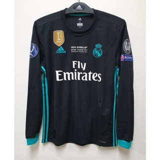 เสื้อกีฬาแขนสั้น ลายทีม Away Super Cup Madrid 2017