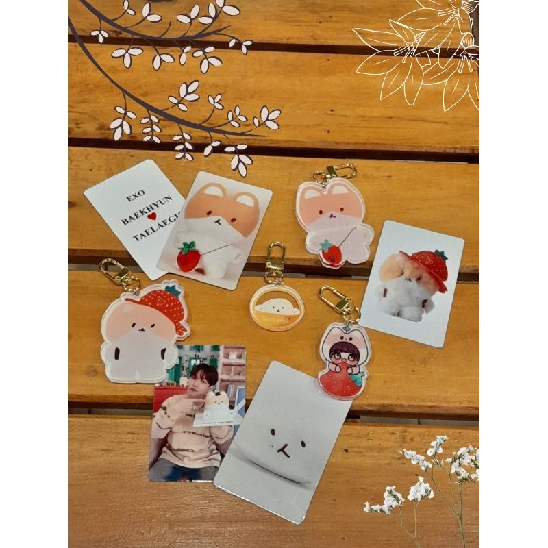 Teolaegi BAEKHYUN KEYRING และ KEYRING CHANYEOL