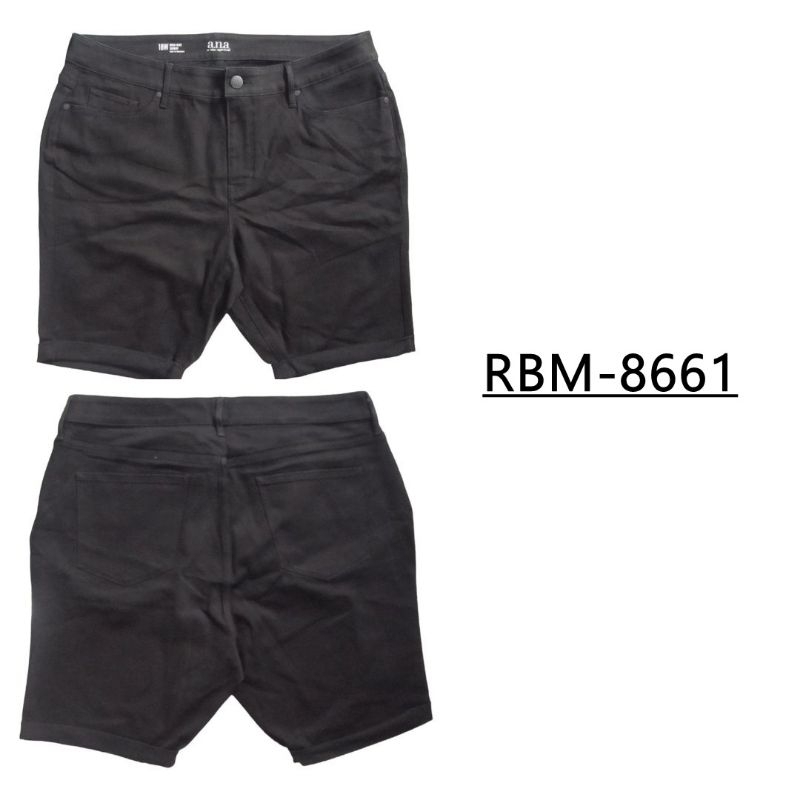 RBM-8661 ANA BIGSIZE JUMBO SIZE 18W 3/4 กางเกงยีนส์ขาสั้น