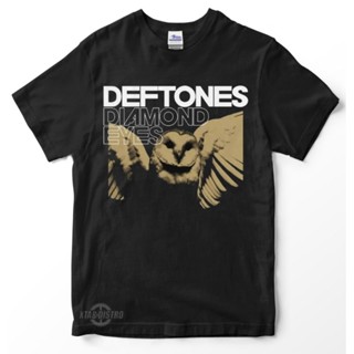 เสื้อยืด ลาย DIAMOND EYES Deftones 2nd พรีเมี่ยม