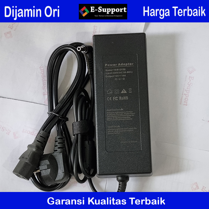 รับประกันอะแดปเตอร์ 12V 10A บริสุทธิ์