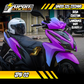 Jupon สติกเกอร์โปโล ลาย Fullbody Honda Vario 125 Techno 2012-2015 JPN 01