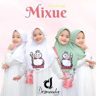 [ใหม่] ผ้าคลุมฮิญาบ MIXUE สําหรับเด็กอายุ 1-7 ปี