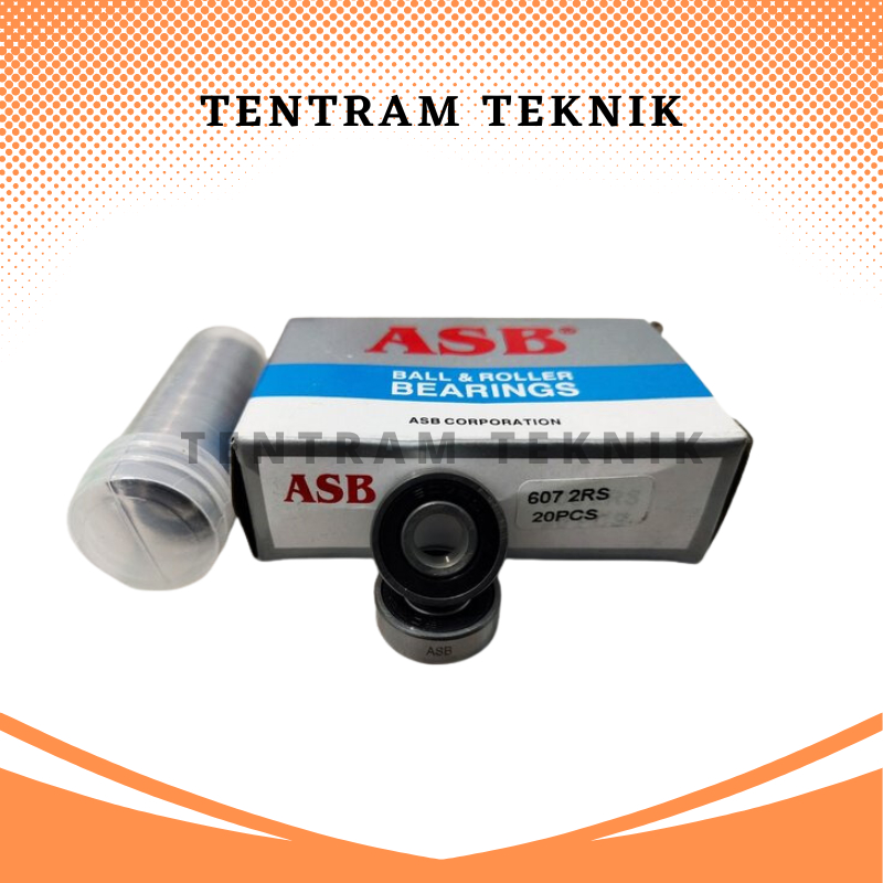 แบริ่ง / Laker / Laher 607 2RS ASB