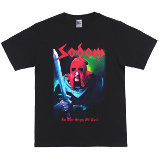 เสื้อยืด พิมพ์ลายอัลบั้ม Baju Band Sodom In the Sign Of Evil