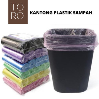 TORO - KANTONG PLASTIK SAMPAH ROLL 45X50CM | KANTONG SAMPAH SERBAGUNA DISPOSABLE