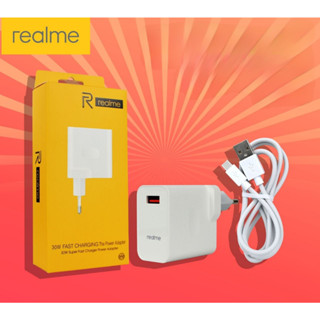 Maju อุปกรณ์เสริม - ที่ชาร์จแบตเตอรี่ REALME 7I/C17 30W ชาร์จเร็วมาก TYPE C USB