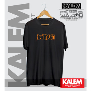 เสื้อยืด พิมพ์ลายโลโก้อนิเมะ Haikyuu Kale Moslem