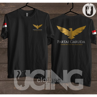 เสื้อยืด พิมพ์ลายโลโก้ Garuda Garda DB Election 2024 สไตล์อินโดนีเซีย สําหรับผู้หญิง