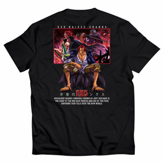 Shanks AKAGAMI RED ONE PIECE 0056 | ชุดเสื้อผ้า ลายการ์ตูนอนิเมะ | เสื้อยืด ลายการ์ตูนอนิเมะ | เสื้อยืด ลายการ์ตูนอนิเมะ | เสื้อยืด ผ้าฝ้าย ขนาดใหญ่ สไตล์สตรีท สําหรับผู้ชาย และผู้หญิง