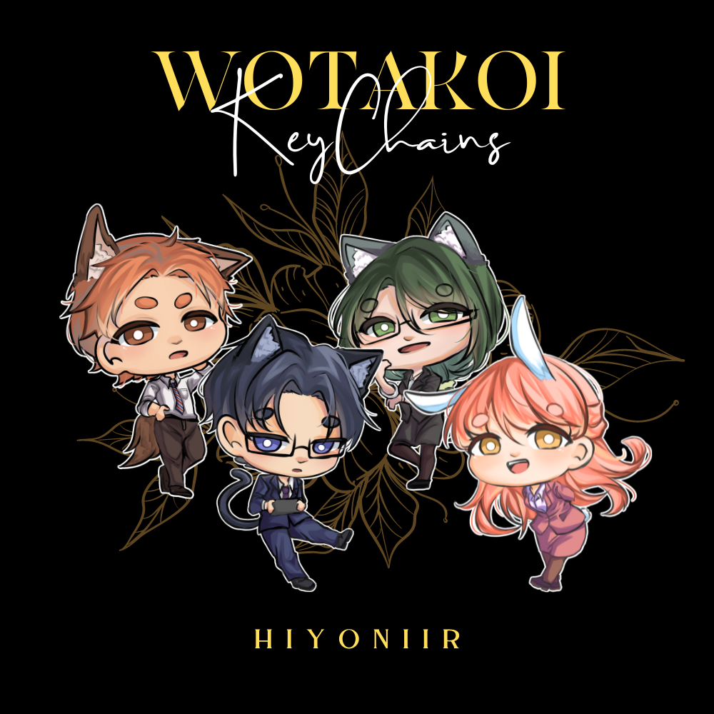 [Hiyoniir] พวงกุญแจอะคริลิค Wotakoi