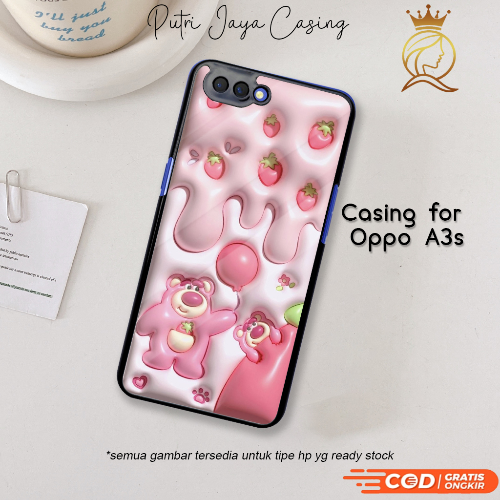 HP Oppo A3sเคสโทรศัพท์Oppo A3sกรณีOppo A3s Motif 07 น่ารักล่าสุดกรณีCoolน่ารักกรณีอะนิเมะกรณีอะนิเมะ