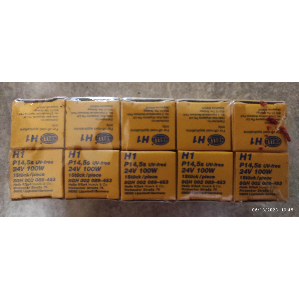 Hella H1 24V 100W หลอดฮาโลเจน