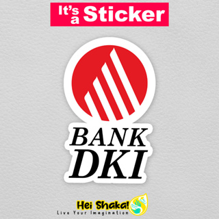 สติกเกอร์ไวนิล Heishaka BANK DKI 01 กันน้ํา สําหรับติดตกแต่ง