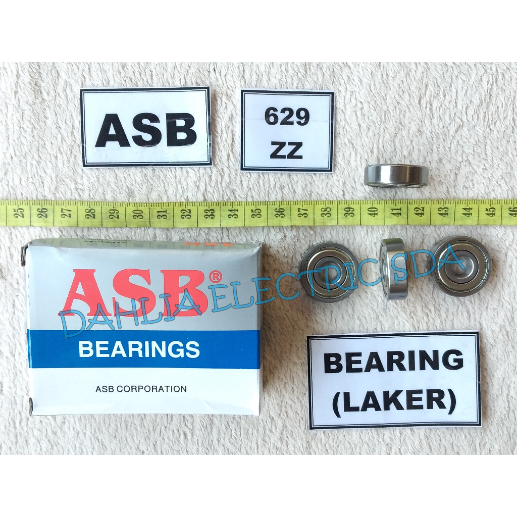 BEARING (LAKER) 629 ZZ ASB