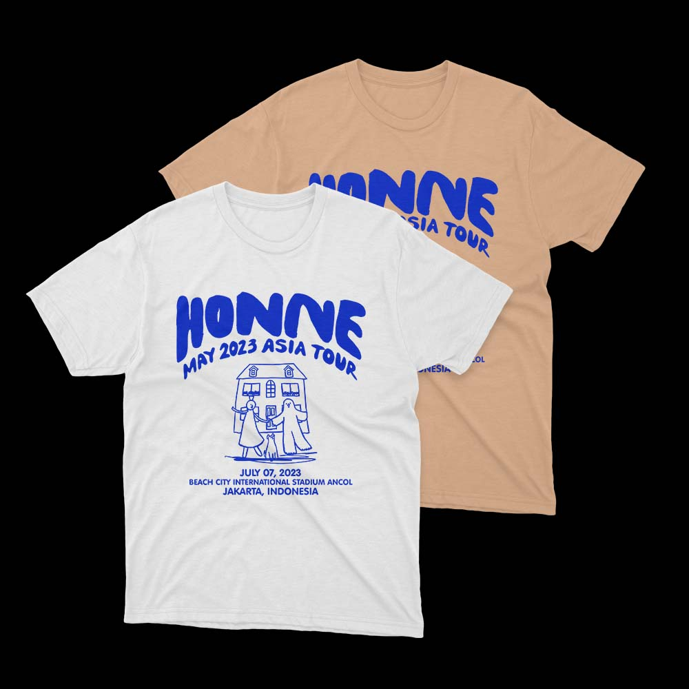 เสื้อยืด Honne 2023 ASIA TOUR