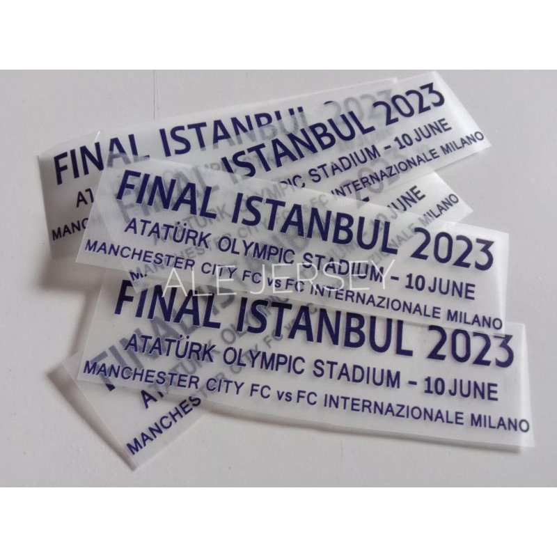 MDT final ucl city vs inter Patch (สําหรับเสื้อซิตี้)