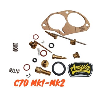 ชุดซ่อมคาร์บูเรเตอร์ สําหรับ honda c70 mk1 mk2NOS