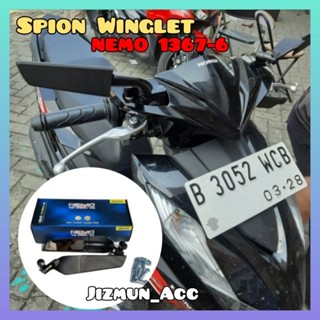 Winglet NEMO 1367-6 UNIVERSAL Beat Vario ADV PCX กระจก CB 150R