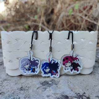 Honkai ที่แขวนโทรศัพท์ ลายอนิเมะ HP Star Rail - Honkai Game Phonestrap: Star Rail Character - Arlan - Dan Heng - Welt - Clara - Herta - Seele - Bronya - March - Natasha - Kafka - Bailu - Silver Wolf - Himeko - เสิร์ฟ