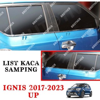 ฝาครอบกระจกมองข้าง สีโครเมี่ยม สําหรับ Suzuki Ignis 2017 2022 2023