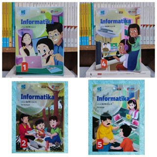 หนังสือเรียนประถม Informatika ชั้นประถมศึกษาปีที่ 1 2 4 5 Grafindo Merdeka Curriculum