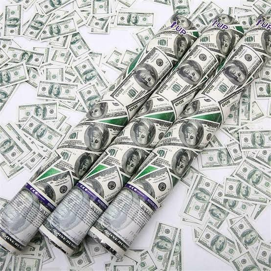 (KINGDOM) CONFETTI DOLLAR 50CM