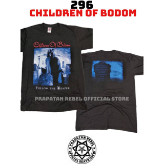 เสื้อยืดแขนสั้นลําลอง คอกลม พิมพ์ลาย Metal CHILDREN OF BODOM สไตล์พังก์ร็อค สําหรับเด็ก