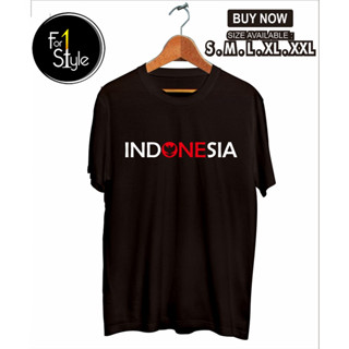 เสื้อยืด พิมพ์ลาย Ind ONE Sia Independence August Nationalism Type 8 สไตล์อินโดนีเซีย