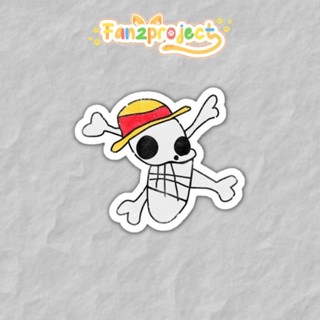 สติกเกอร์โลโก้ Mugiwara ONE PIECE 2