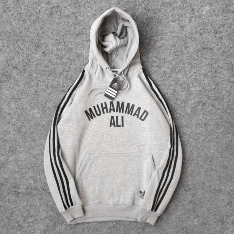Adidas Muhammad Ali เสื้อกันหนาว มีฮู้ด