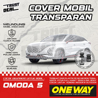 ผ้าคลุมรถยนต์ กันน้ํา แบบหนา สีโปร่งใส สําหรับ Chery OMODA 5