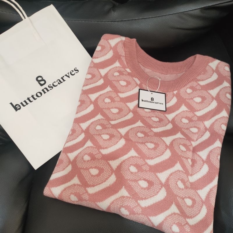 BS MIRROR QUALITY SWETER TOP/kw plus paperbag bs(080)