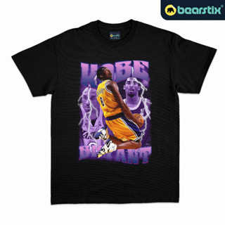 Bearstix - Kobe Bryant Bootleg เสื้อยืด - NBA Kaos - Lakers Baju - Black Mamba Tshirt - Kobe Kaos