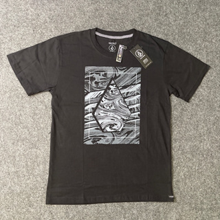 เสื้อยืด ผ้าฝ้าย พิมพ์ลาย VOLCOM 719s SURFING 24S สําหรับผู้ชาย