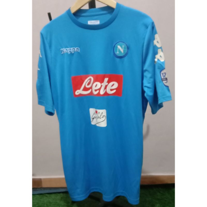 เสื้อเจอร์ซีย์ SSC NAPOLI HOME 2016 NAMESET (HAMSIC) 17 SIZE XL