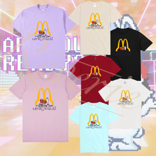 Kaos MCD X NEWJEANS TSHIRT BAJU เสื้อยืดยีนส์แฟชั่น ลาย KPOP IDOL HYEIN HAERIN HANNI MINJI DANIELLE