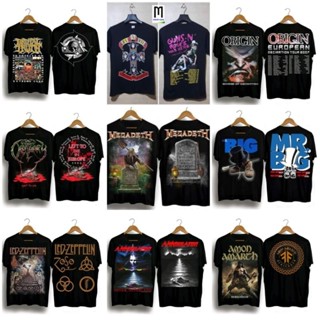 เสื้อยืด พิมพ์ลาย Amon AMARTH DIO MAIDEN BOLTHROWER MEGADETH IMMORTAL MR BIG WACKEN OBITUARY สําหรับผู้ชาย