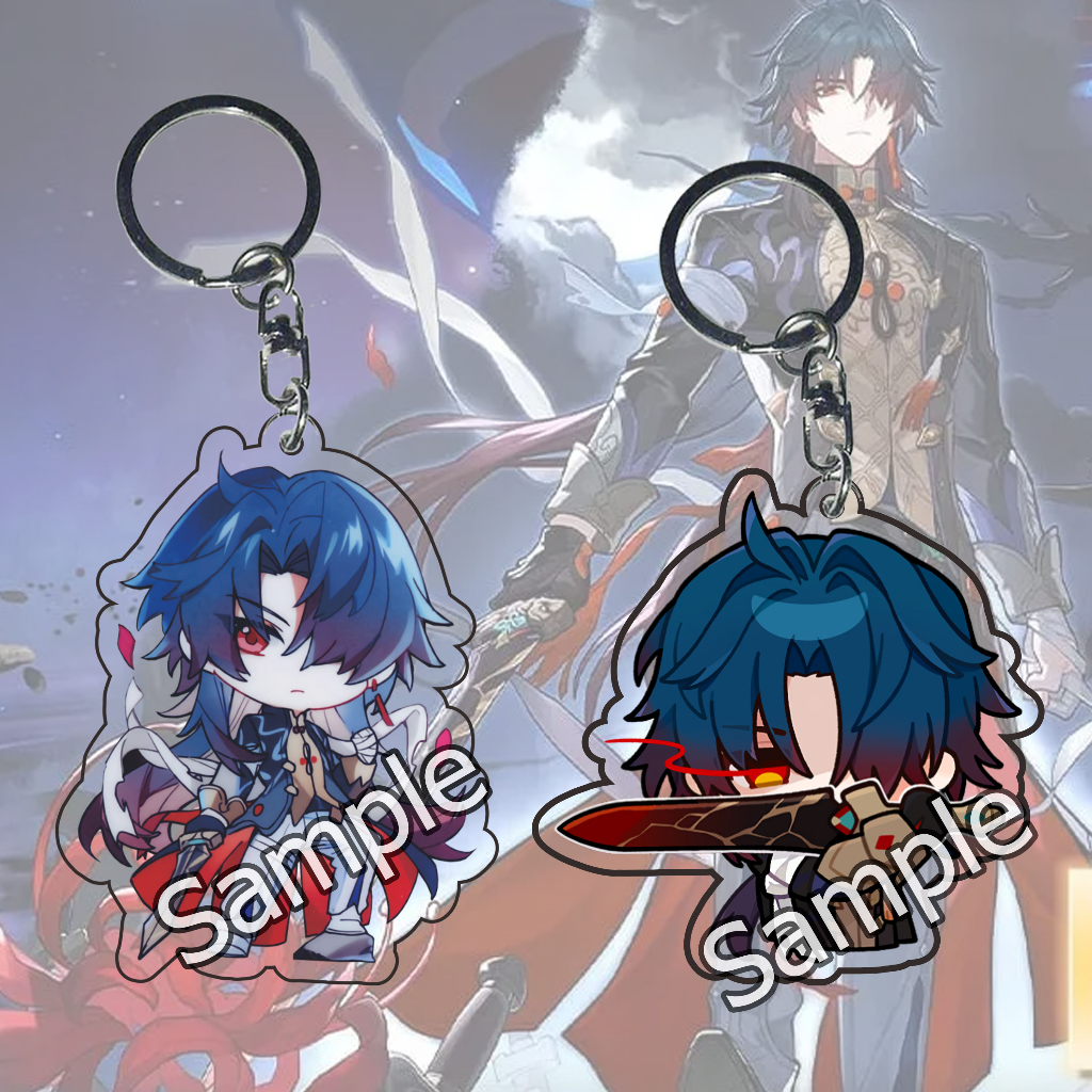 GANTUNGAN พวงกุญแจใบมีดรางดาว Honkai - พวงกุญแจ - พวงกุญแจ - อะนิเมะ - เกม - HSR