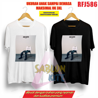 เสื้อยืด ลาย Seven Jungkook Free Fotocard RFJ586