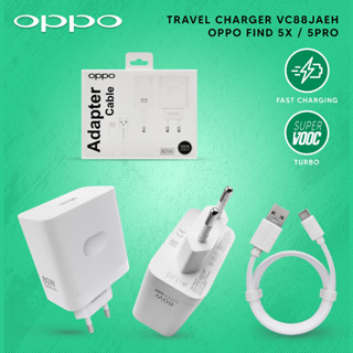 Maju อุปกรณ์เสริม - ที่ชาร์จ OPPO FIND 5X/5 PRO รุ่น VC88JAEH 80W SUPERVOOC ชาร์จเร็ว รองรับเทอร์โบ TYPR C USB